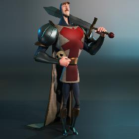 3D Victor Anim Rig model